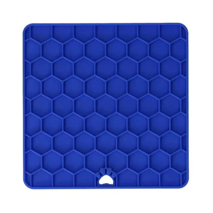 Eat Slow Live Longer Lick Mat Honeycomb