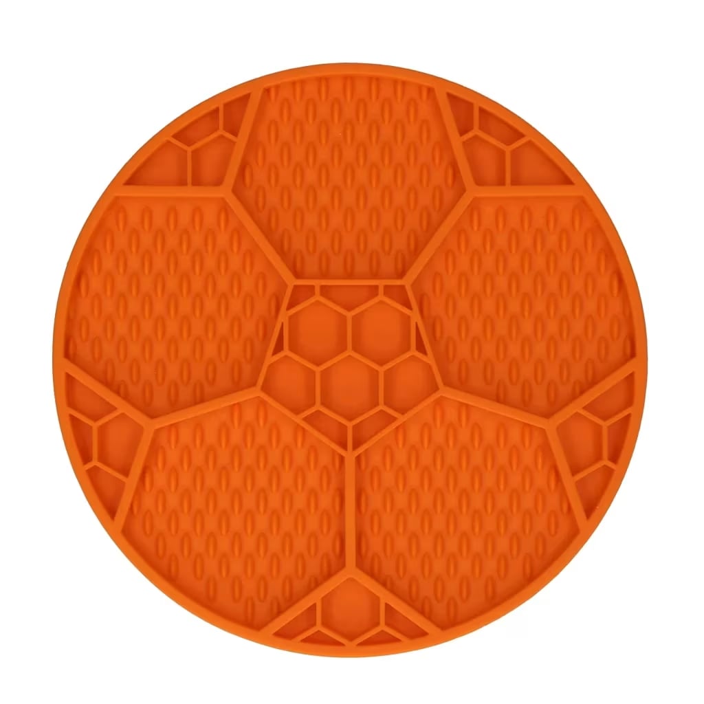 Eat Slow Live Longer Lick Mat Soccer Ball