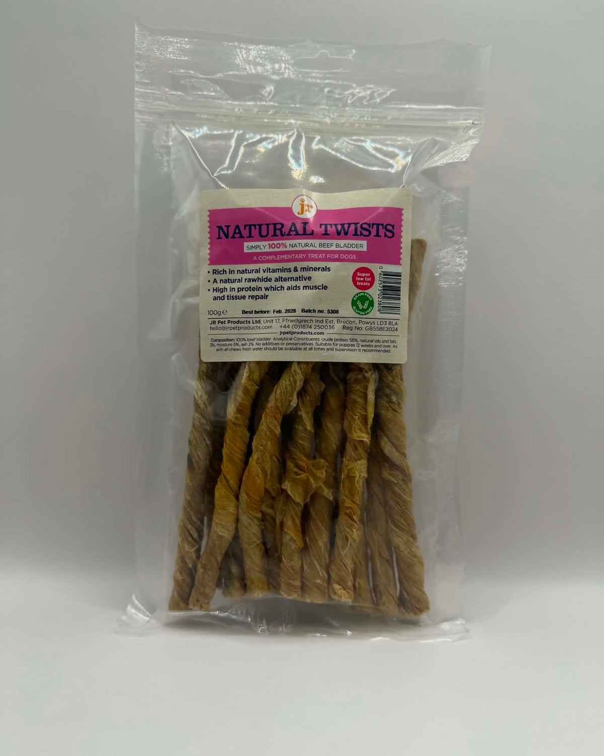 JR Natural Twists 100G