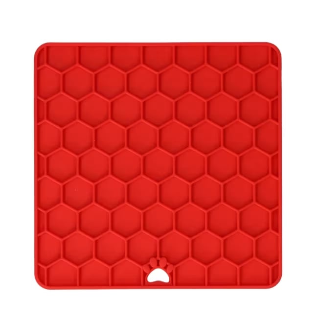 Eat Slow Live Longer Lick Mat Honeycomb