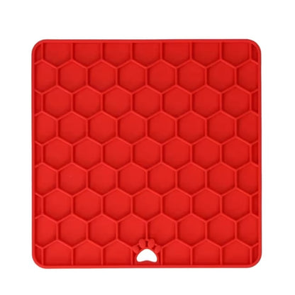 Eat Slow Live Longer Lick Mat Honeycomb