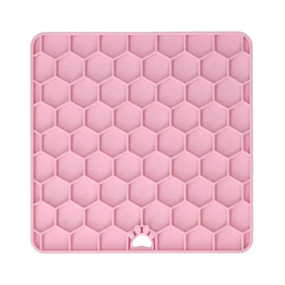 Eat Slow Live Longer Lick Mat Honeycomb