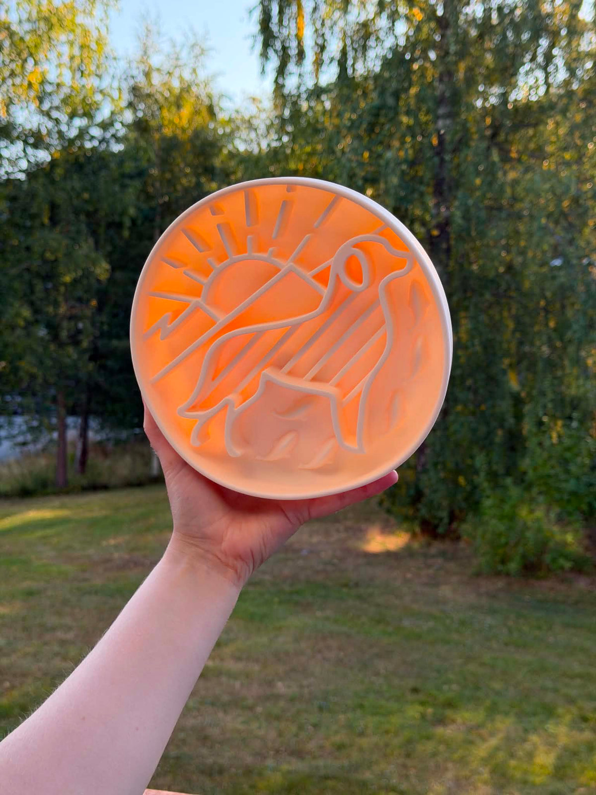 Golden hour Slowfeeder til hund