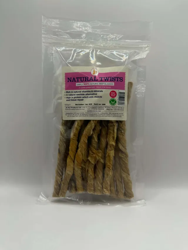 Jr Natural Twists 100G