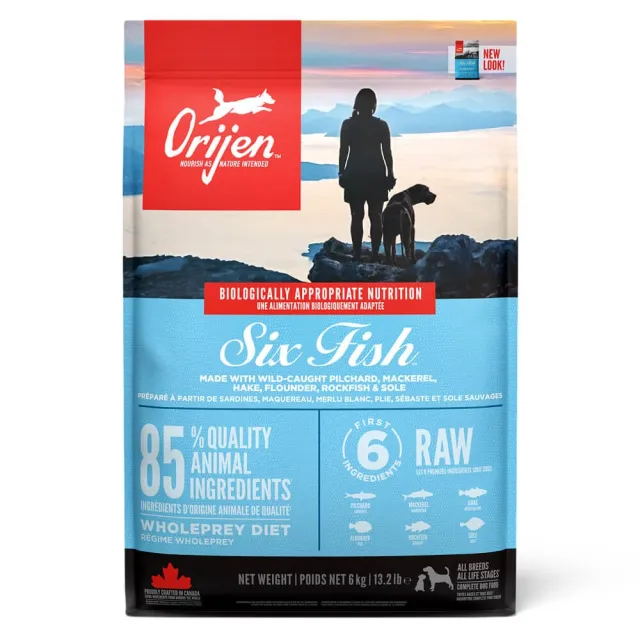 Orijen Dog Six Fish Hundefôr 2 kg