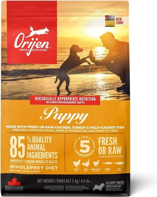 Orijen Dog Puppy Kornfritt Valpefôr 2 kg