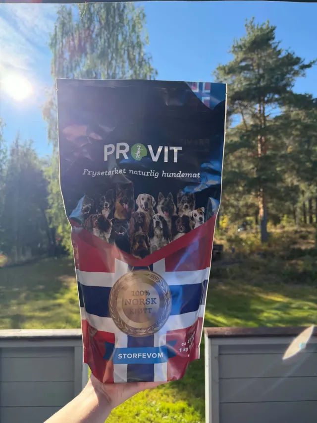 PROVIT Frysetørket hundefôr Vom 1kg